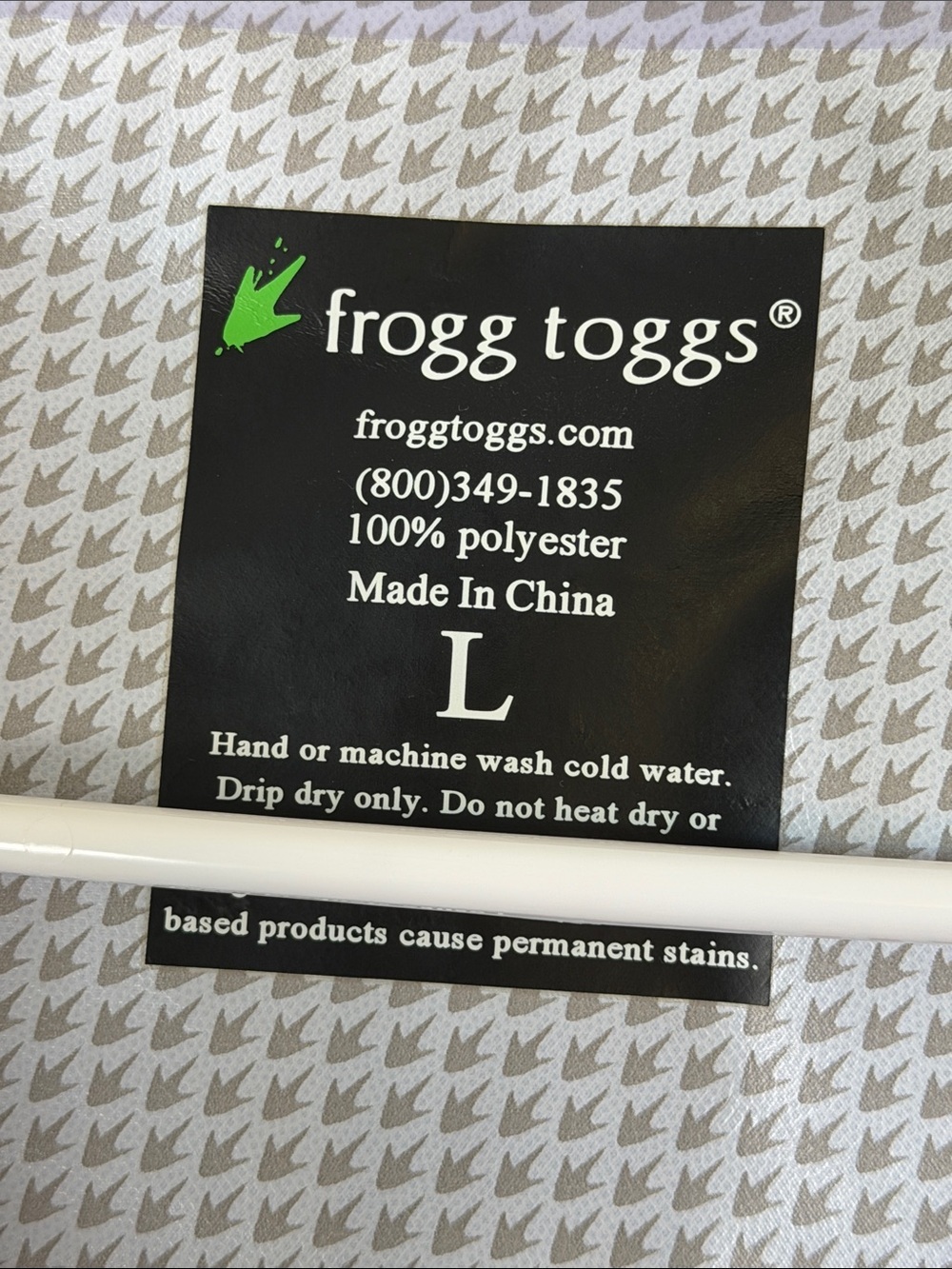 Frogg Toggs Rain Jacket Women’s Size Large - Picture 2 of 3